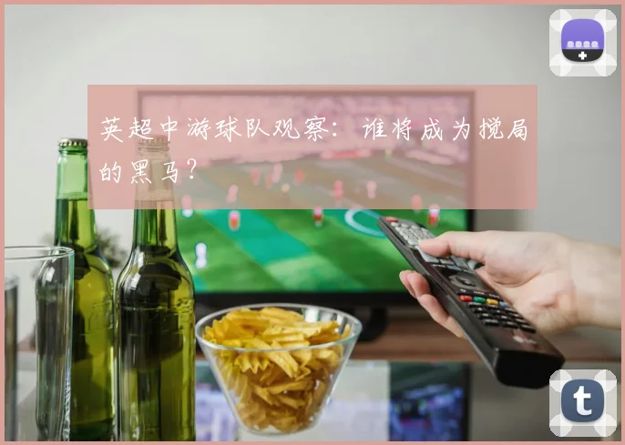 英超中游球队观察：谁将成为搅局的黑马？